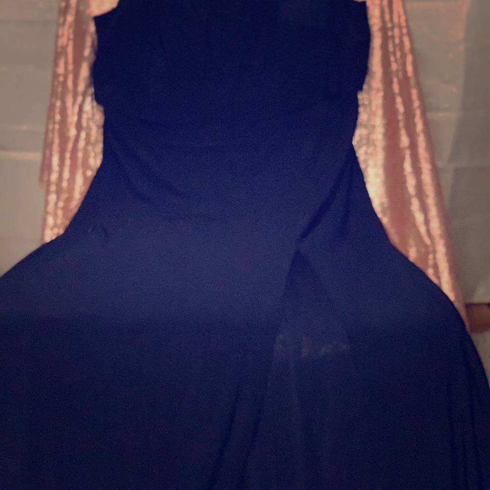 Navy blue party dress